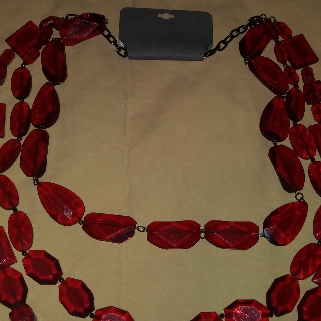 Express Ruby Red Necklace